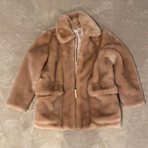 Kids faux fur jacket